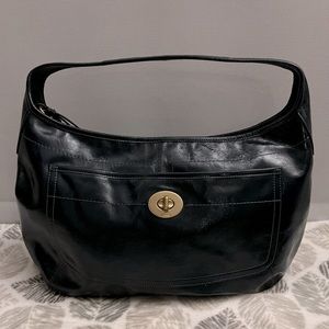 Coach patent leather in excellent condition